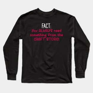 facts Long Sleeve T-Shirt